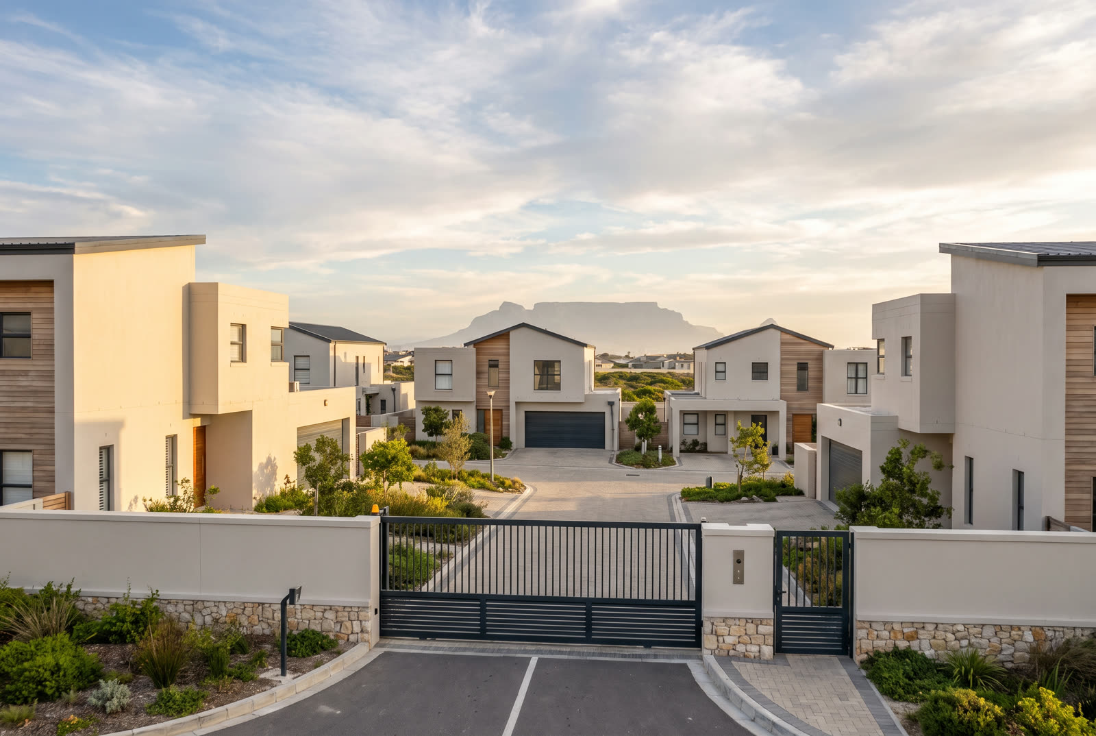 Suburban garages in Table View used as watersport equipment stores