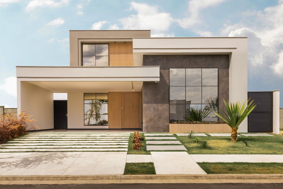 The exterior of a modern Cape Town home